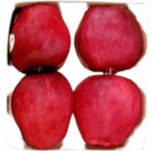 Fresh Red Delicious Apples – 4 pcs (Approx. 450 g – 500 g) – Arzao