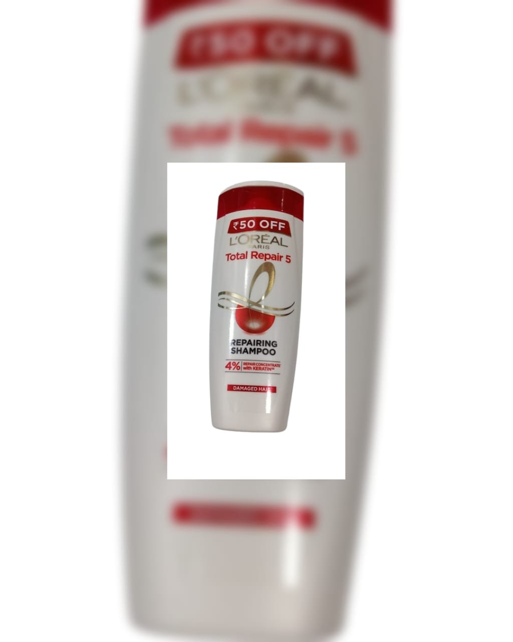 L'Oréal Paris Total Repair 5 Shampoo | Repair Damaged Hair with Keratin | 4% Repair Concentrate | arzao - Image 2