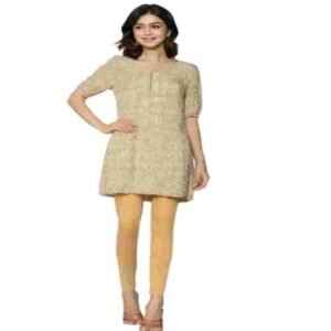 Buy Floral Printed Cotton Kurti for Women | Casual & Comfortable Daily Wear | Arzao Fashion