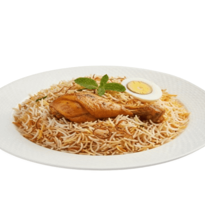 Biryani for special occasions Bengali chicken biryani Homemade chicken biryani meal Chicken biryani with eggs Authentic biryani taste Chicken biryani platter Large family